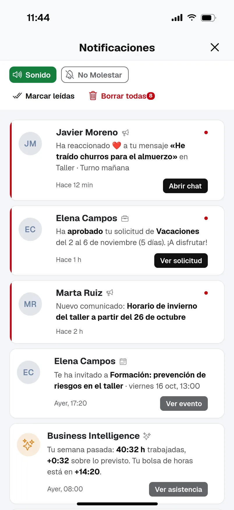 Avisos de Catalink GO